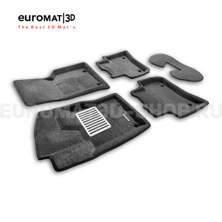 Текстильные 3D коврики Euromat3D Lux в салон для Land Rover Range Rover Velar (2017-) № EM3D-002753G Серые Текстильные 3D коврики Euromat3D Lux в салон для Land Rover Range Rover Velar (2017-) № EM3D-002753G Серые