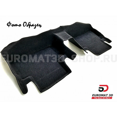 Текстильные 5D коврики с высоким бортом Euromat3D в салон для Volvo S 80 (2006-) № EM5D-005507
