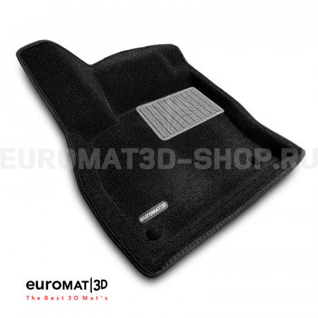 Текстильные 3D коврики Euromat3D Premium в салон для Volkswagen Jetta (2019-) № EMPR3D-004507