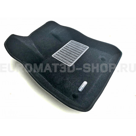 Текстильные 3D коврики Euromat3D Business в салон для Livan X3 PRO (2023-) № EMC3D-001426