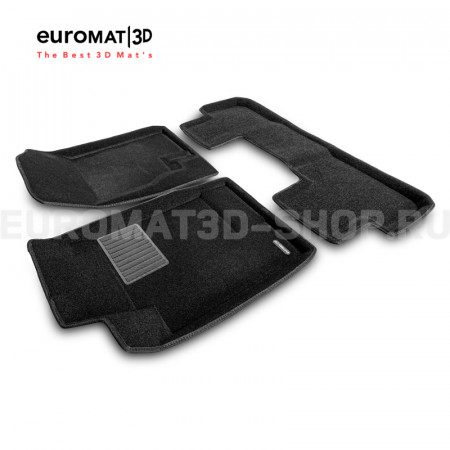 Текстильные 3D коврики Euromat3D Premium в салон для Haval F7 (2019-2024) № EMPR3D-001404 Текстильные 3D коврики Euromat3D Premium в салон для Haval F7 (2019-2024) № EMPR3D-001404