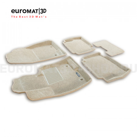 Текстильные 3D коврики Euromat3D Business в салон для Mazda CX-9 (2017-) № EMC3D-003401T Бежевые Текстильные 3D коврики Euromat3D Business в салон для Mazda CX-9 (2017-) № EMC3D-003401T Бежевые