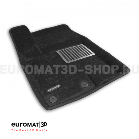 Текстильные 3D коврики Euromat3D Lux в салон для Jetour T2 (2023-) № EM3D-000023