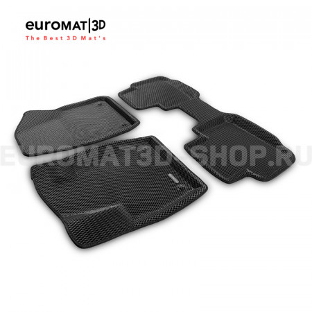 3D коврики Euromat3D EVA в салон для Volkswagen Tavendor (2022-) № EM3DEVA-005410