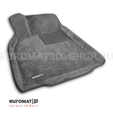 Текстильные 3D коврики Euromat3D Business в салон для Tesla Model Y (2020-) № EMC3D-004902G Серые Текстильные 3D коврики Euromat3D Business в салон для Tesla Model Y (2020-) № EMC3D-004902G Серые
