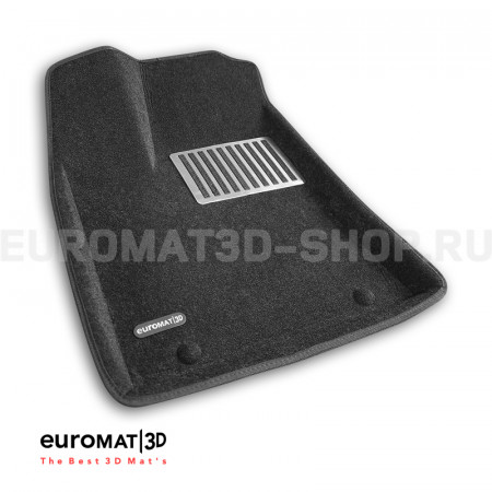 Текстильные 3D коврики Euromat3D Lux в салон для BYD Seagull (2023-) № EM3D-001256