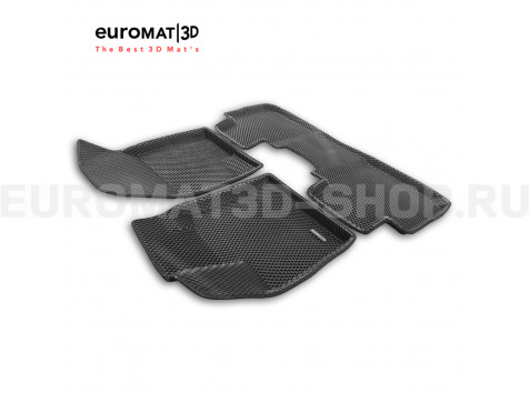3D коврики Euromat3D EVA в салон для Haval H7 (2024-) № EM3DEVA-001445